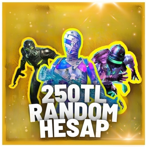  DOPDOLU 250TL PUBG MOBİLE RANDOM HESAP ULTRAVİP++